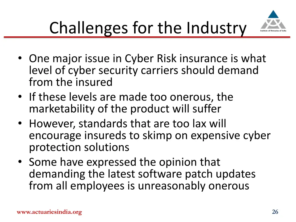 challenges for the industry 3