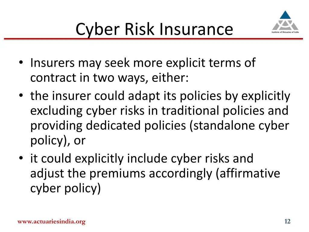cyber risk insurance 2