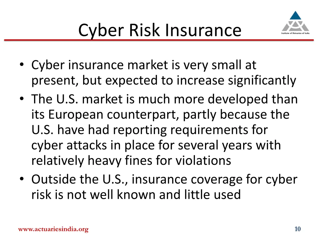 cyber risk insurance