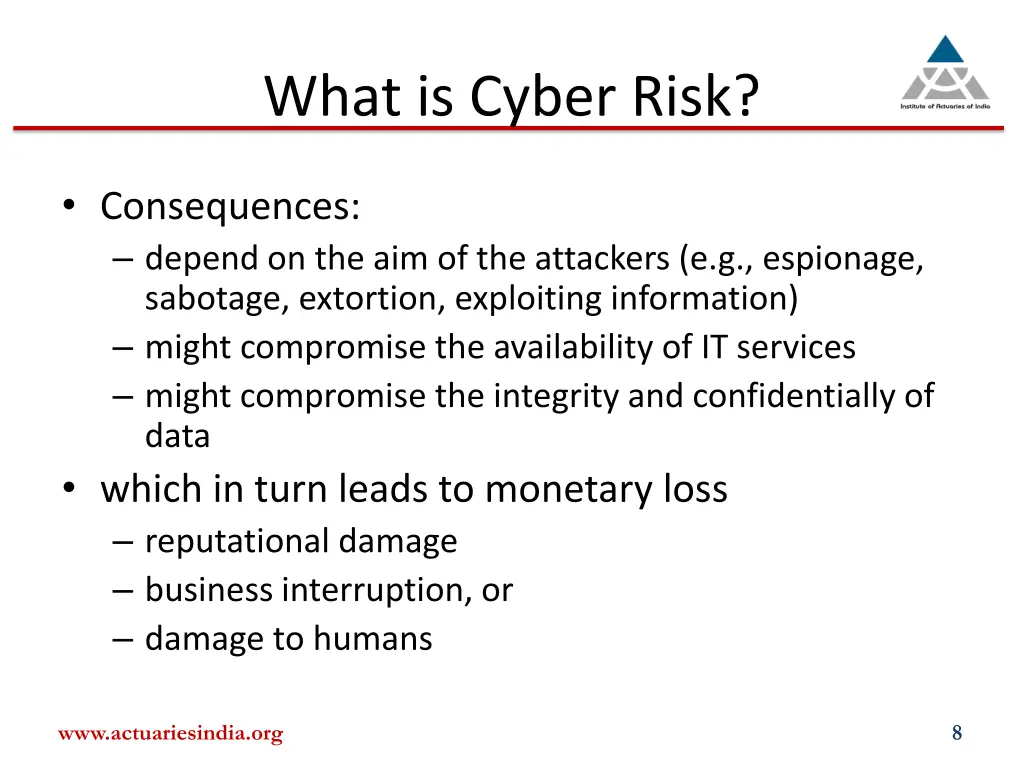 what is cyber risk 4