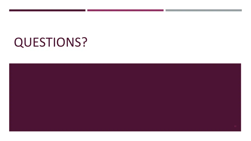 questions