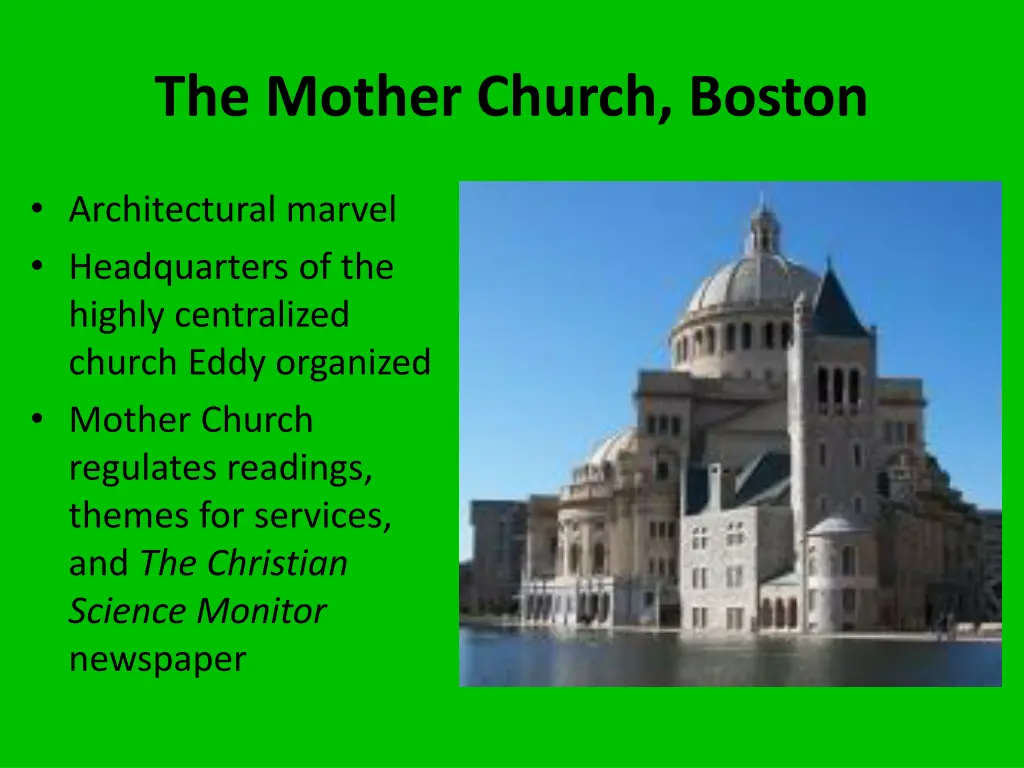 the mother church boston