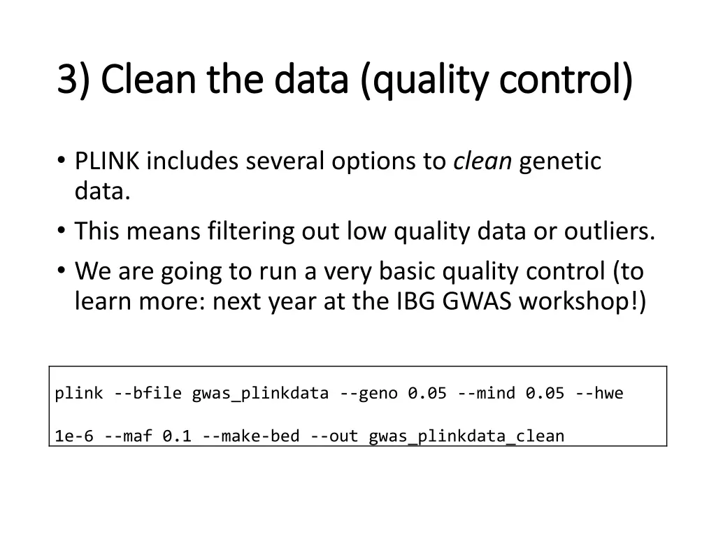 3 clean the data quality 3 clean the data quality