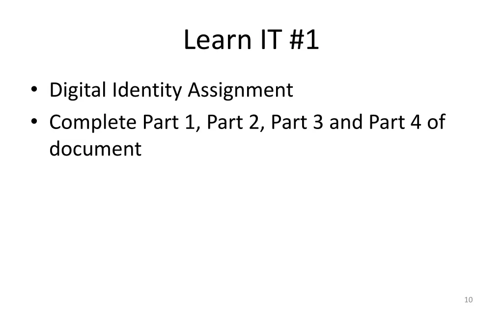 learn it 1