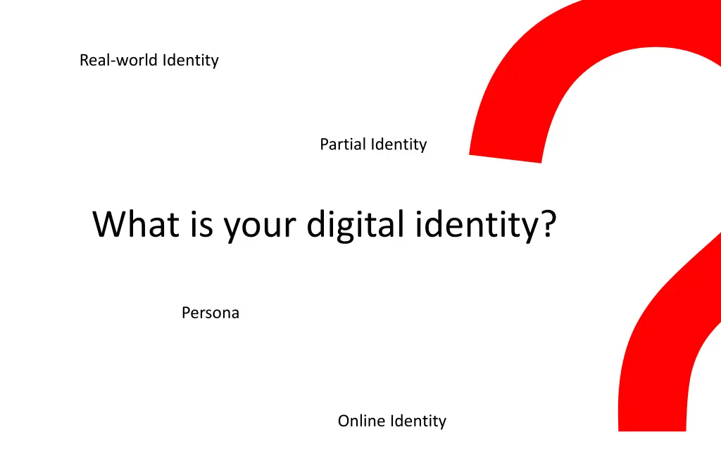 real world identity