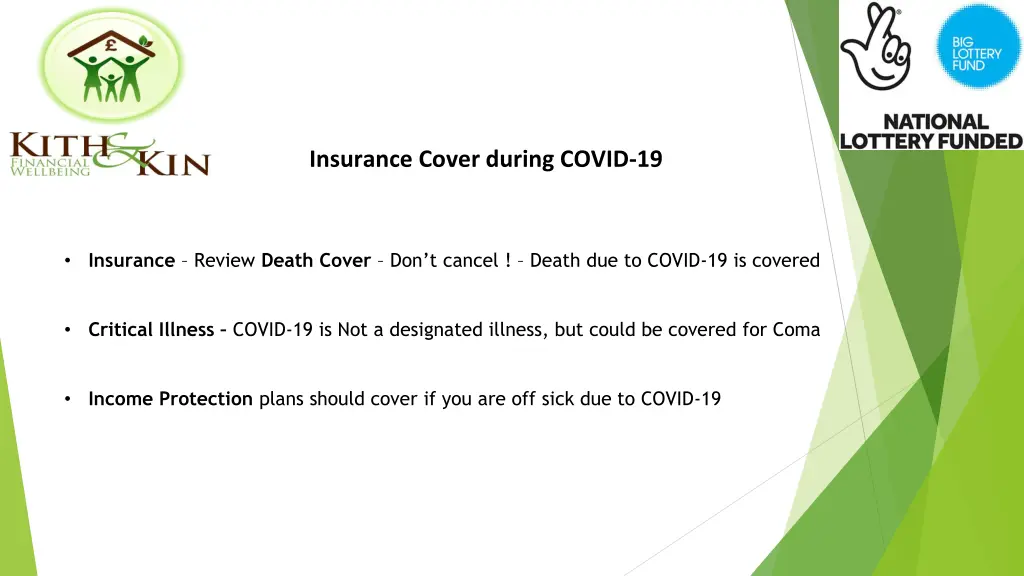 insurance cover during covid 19
