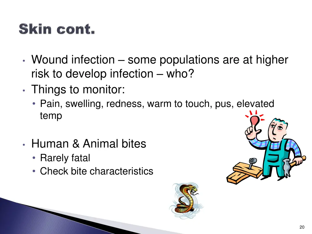 wound infection some populations are at higher