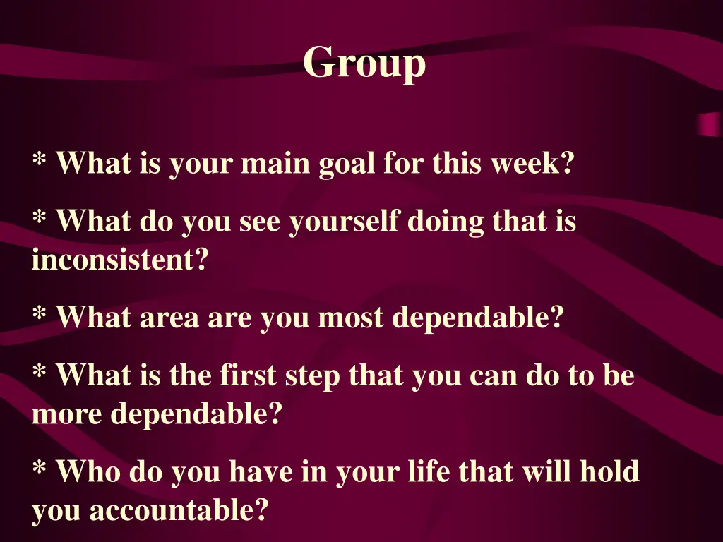 group