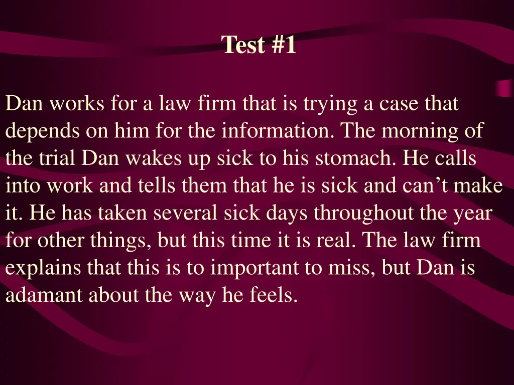test 1