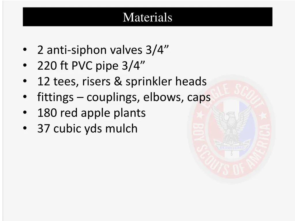 materials