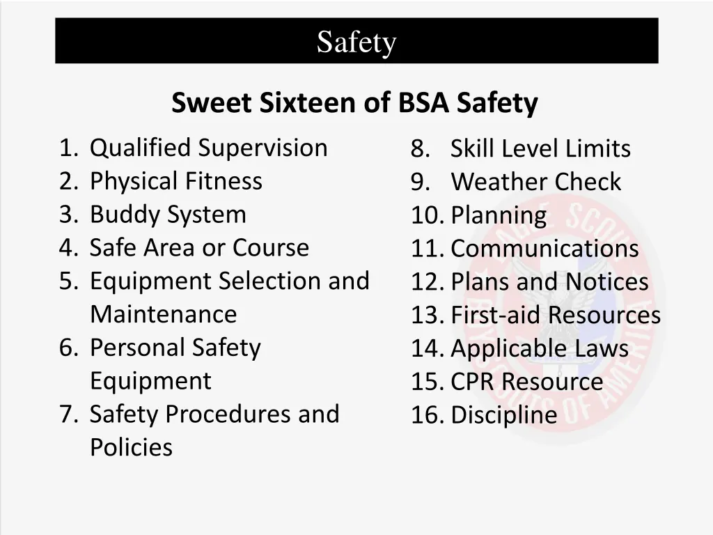 safety 1