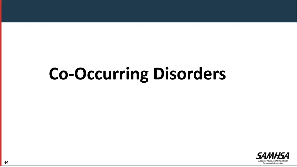 co occurring disorders