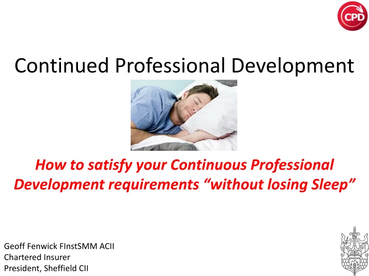 continued professional development