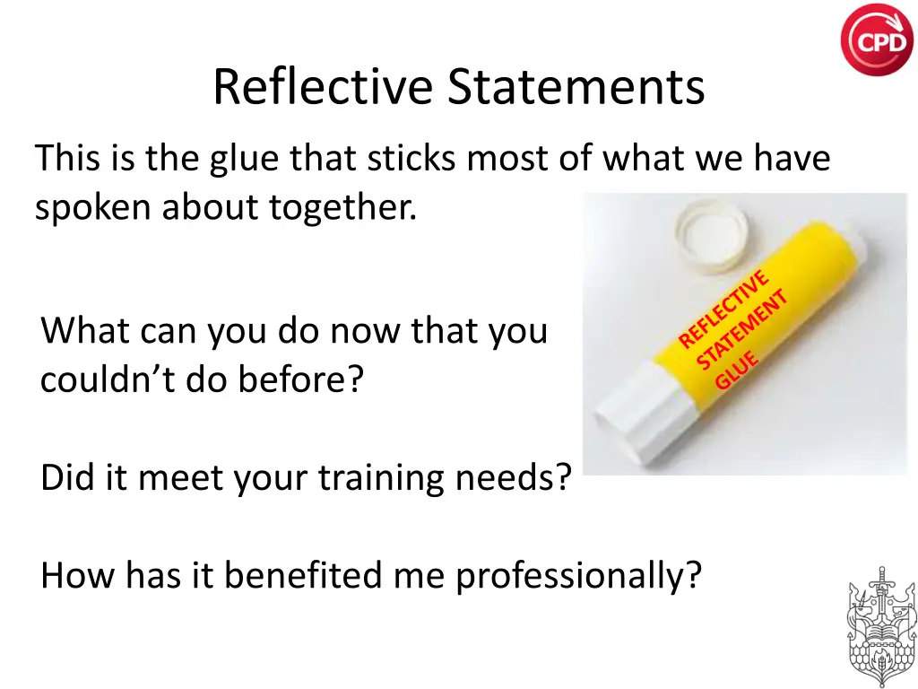 reflective statements