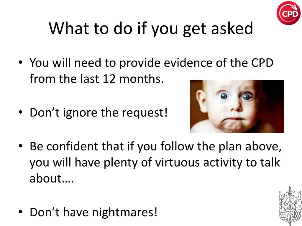 what to do if you get asked