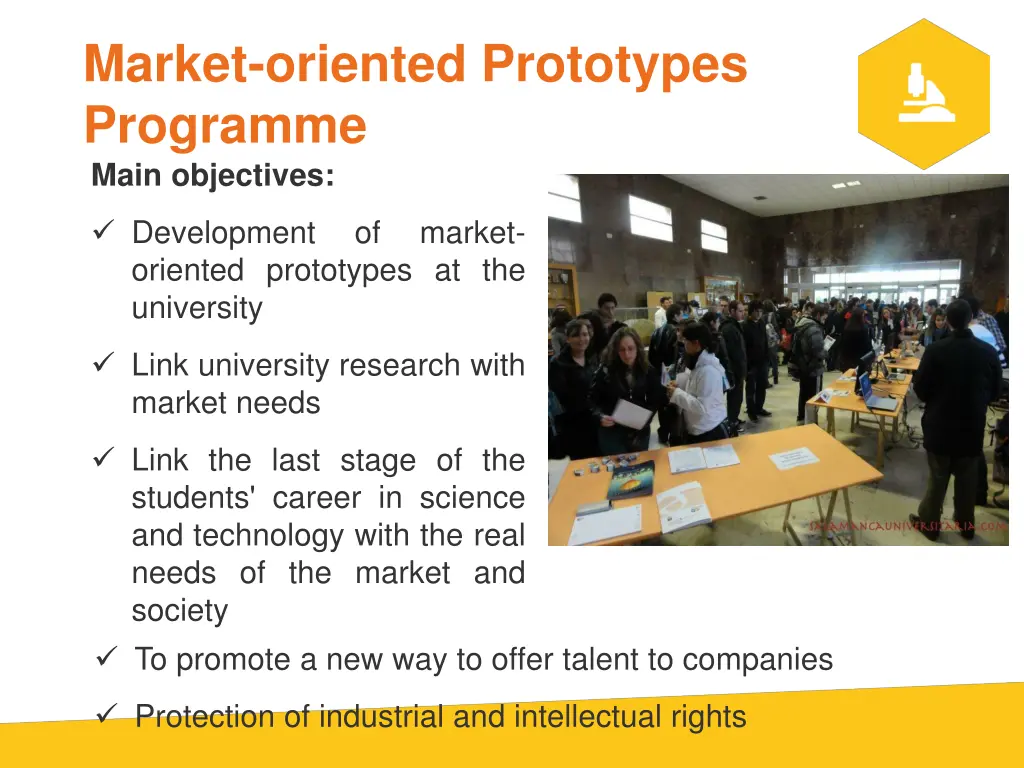 market oriented prototypes programme main
