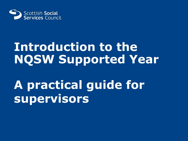 introduction to the nqsw supported year