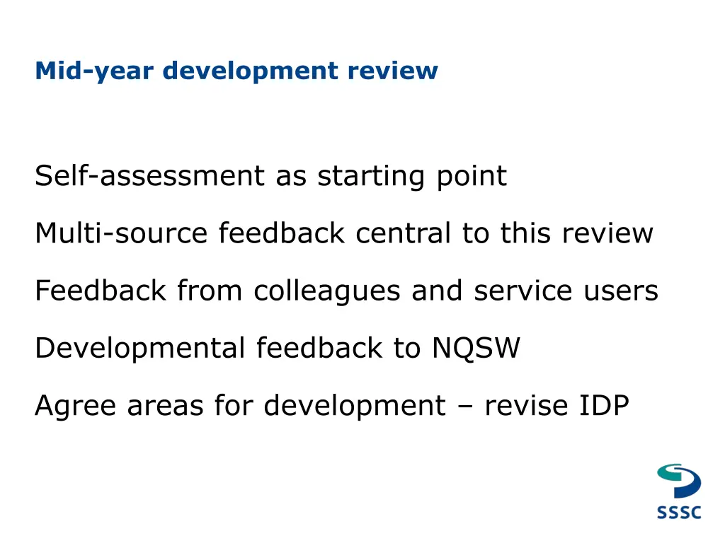 mid year development review