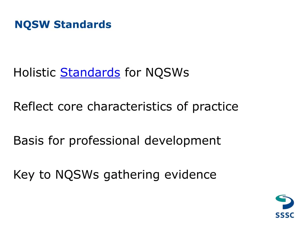 nqsw standards