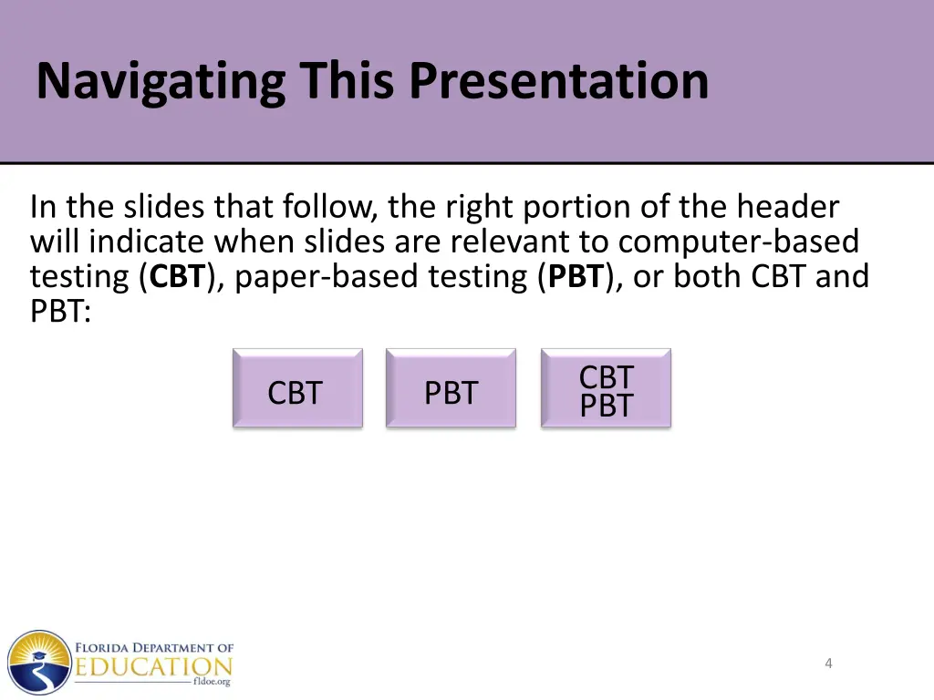 navigating this presentation
