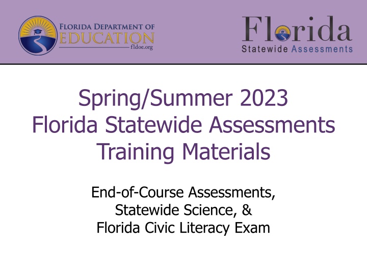 spring summer 2023 florida statewide assessments