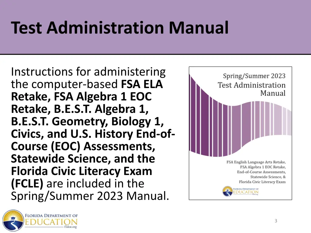 test administration manual