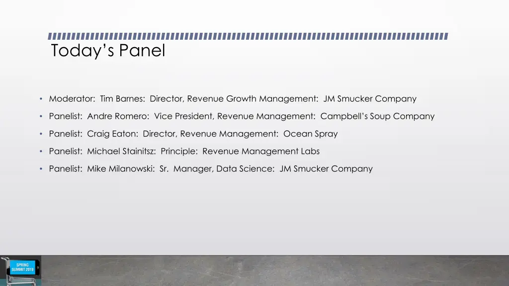 today s panel