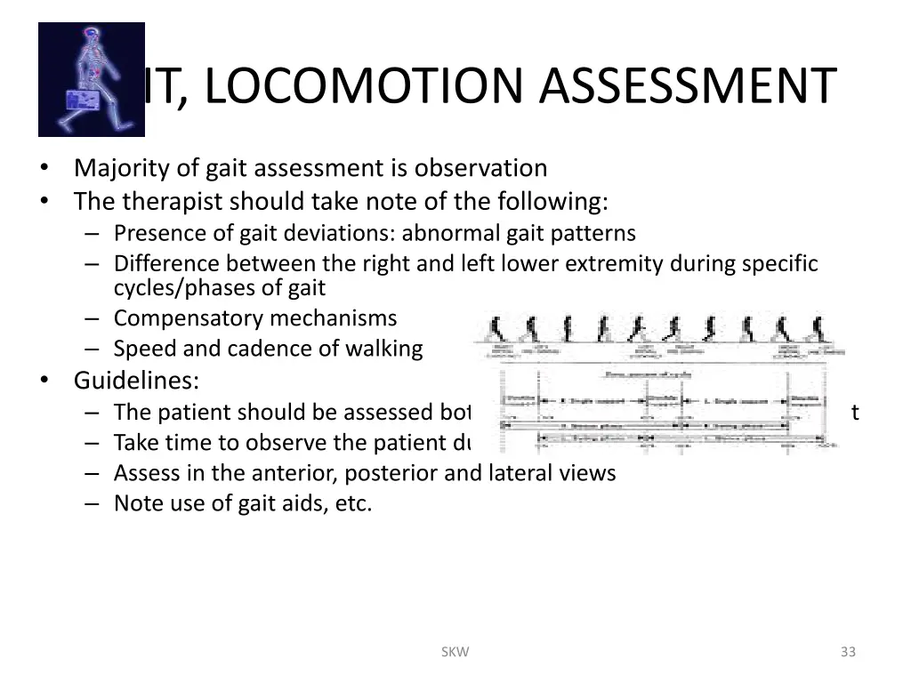 gait locomotion assessment
