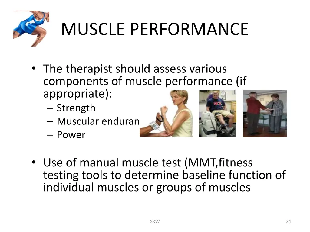 muscle performance