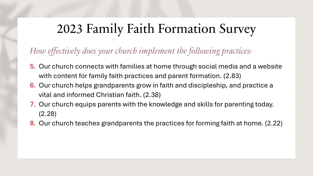 2023 family faith formation survey 1