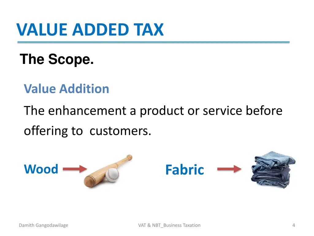 value added tax 1