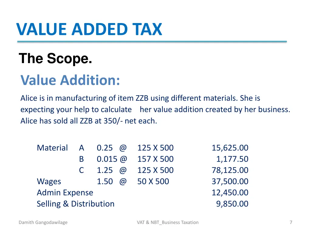 value added tax 4