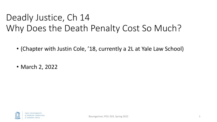 deadly justice ch 14 why does the death penalty