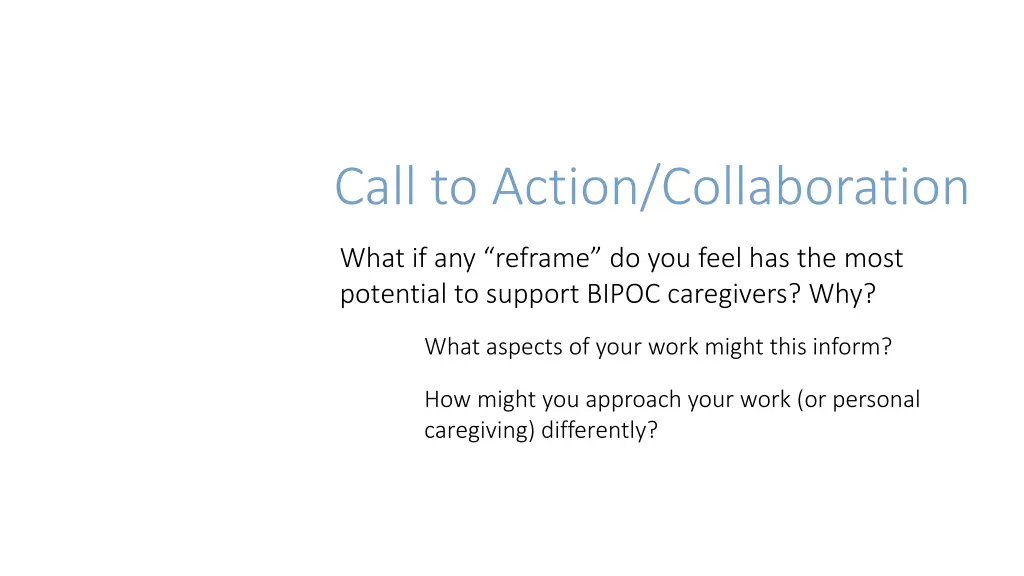 call to action collaboration