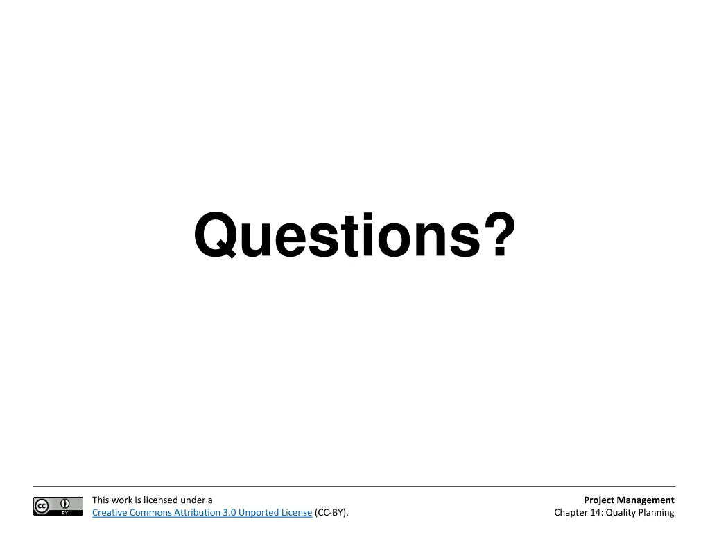 questions