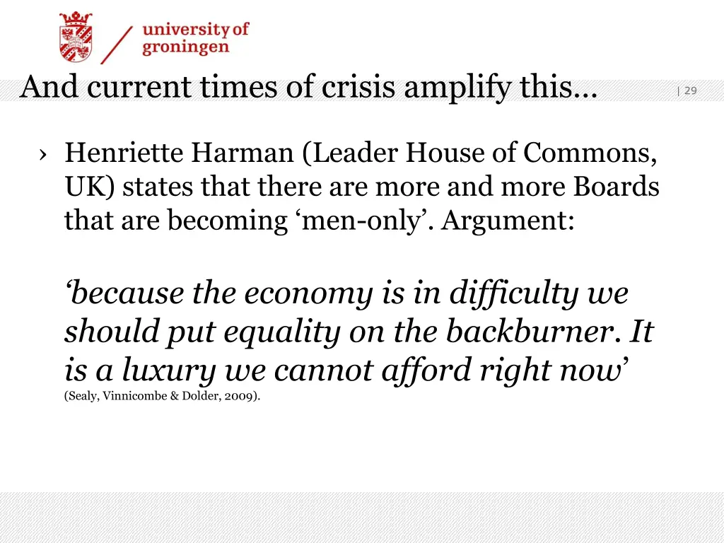 and current times of crisis amplify this