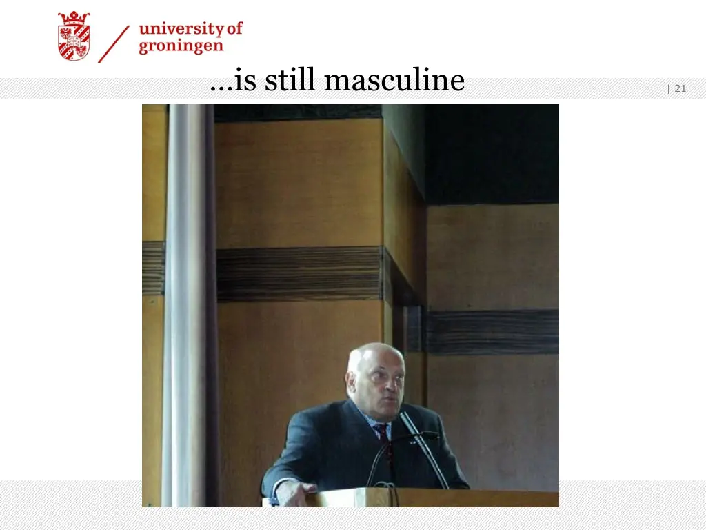 is still masculine