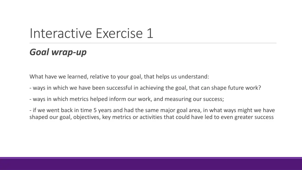 interactive exercise 1
