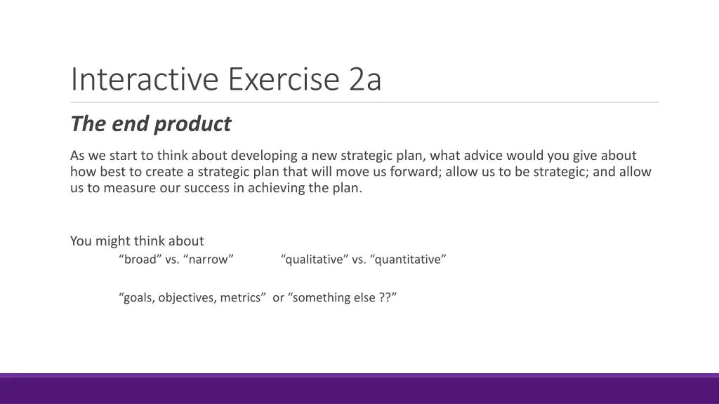 interactive exercise 2a
