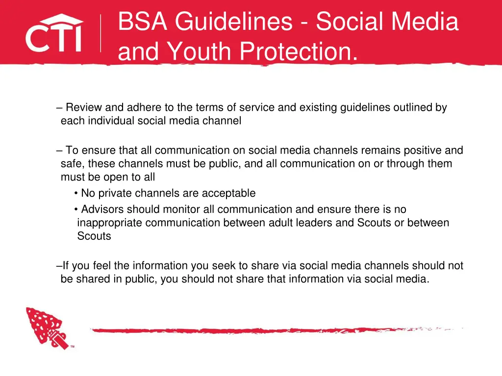 bsa guidelines social media and youth protection 1