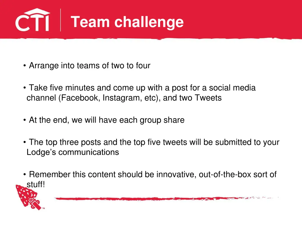 team challenge