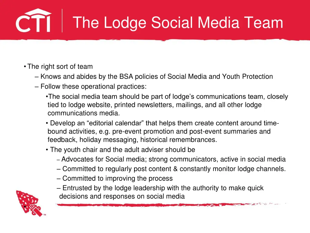 the lodge social media team