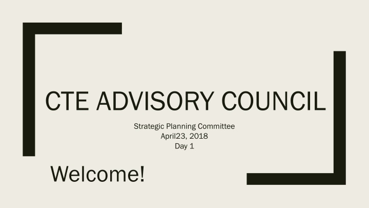 cte advisory council