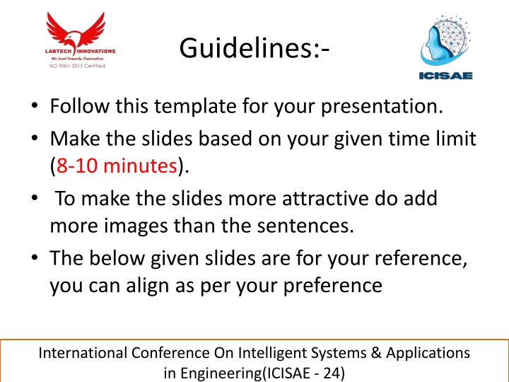 guidelines