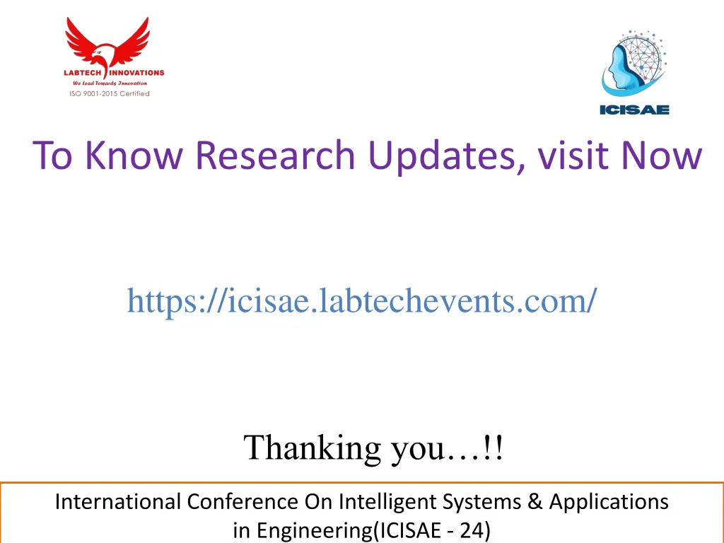to know research updates visit now