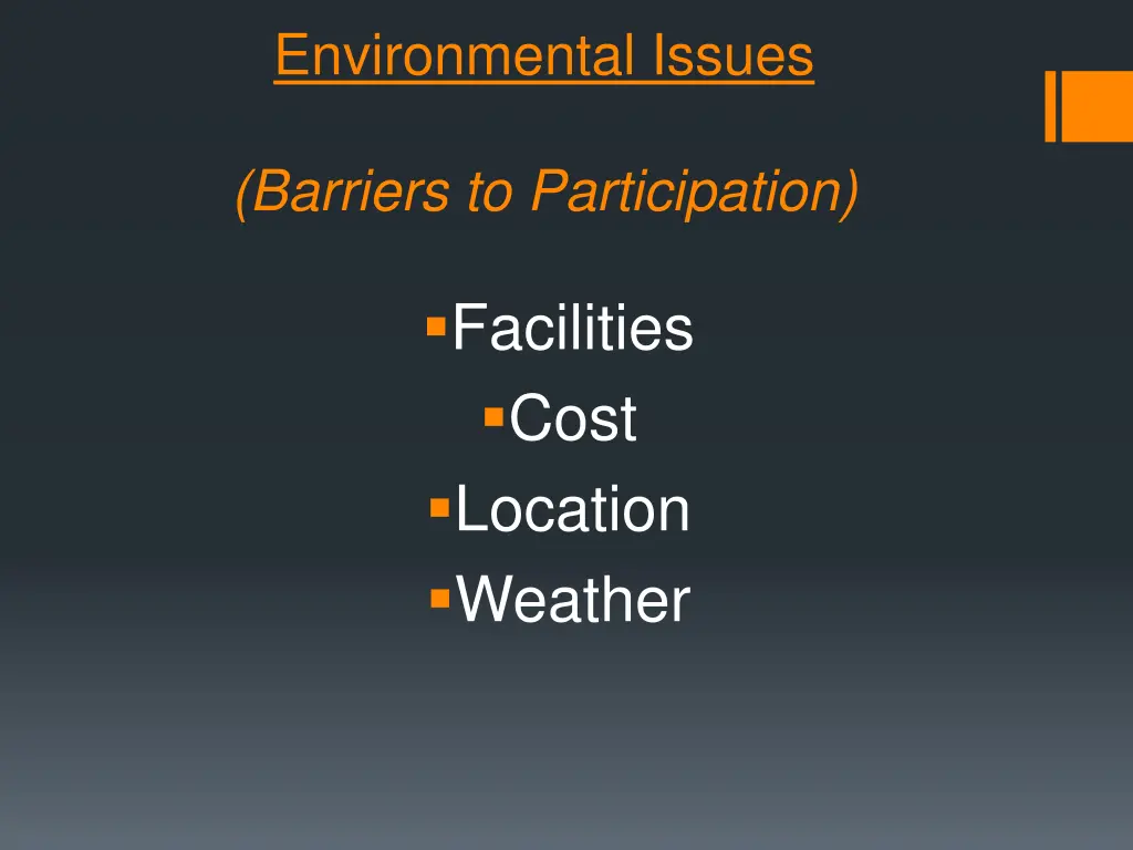 environmental issues
