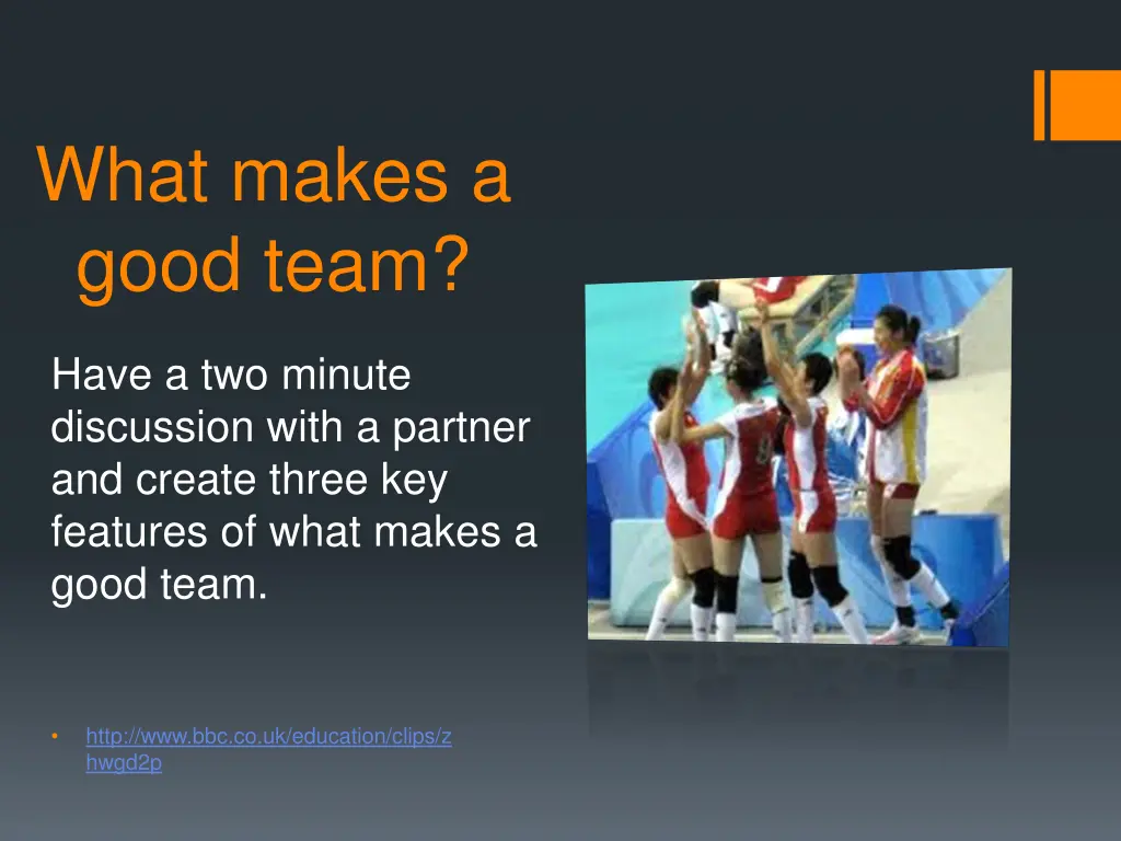 what makes a good team