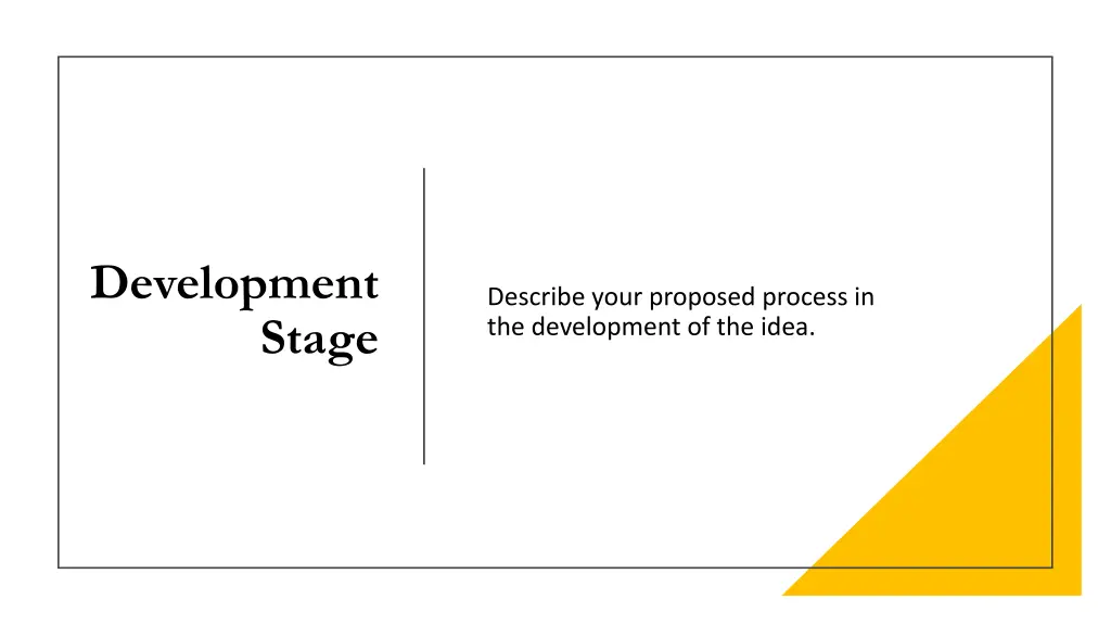 development