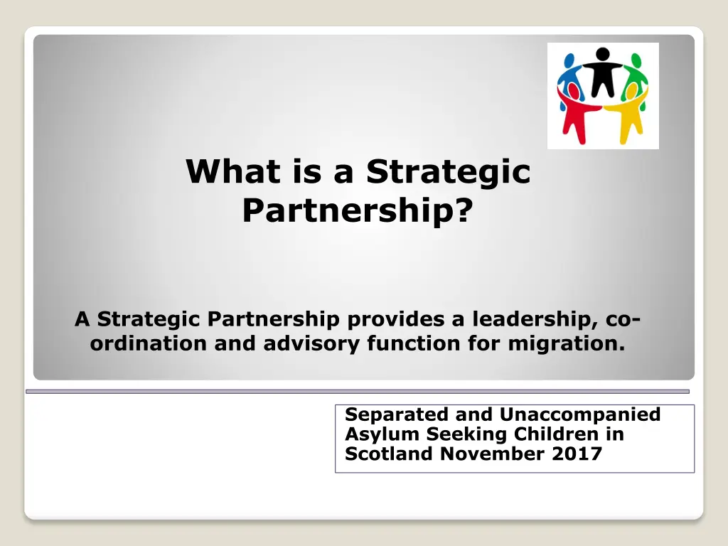 what is a strategic partnership