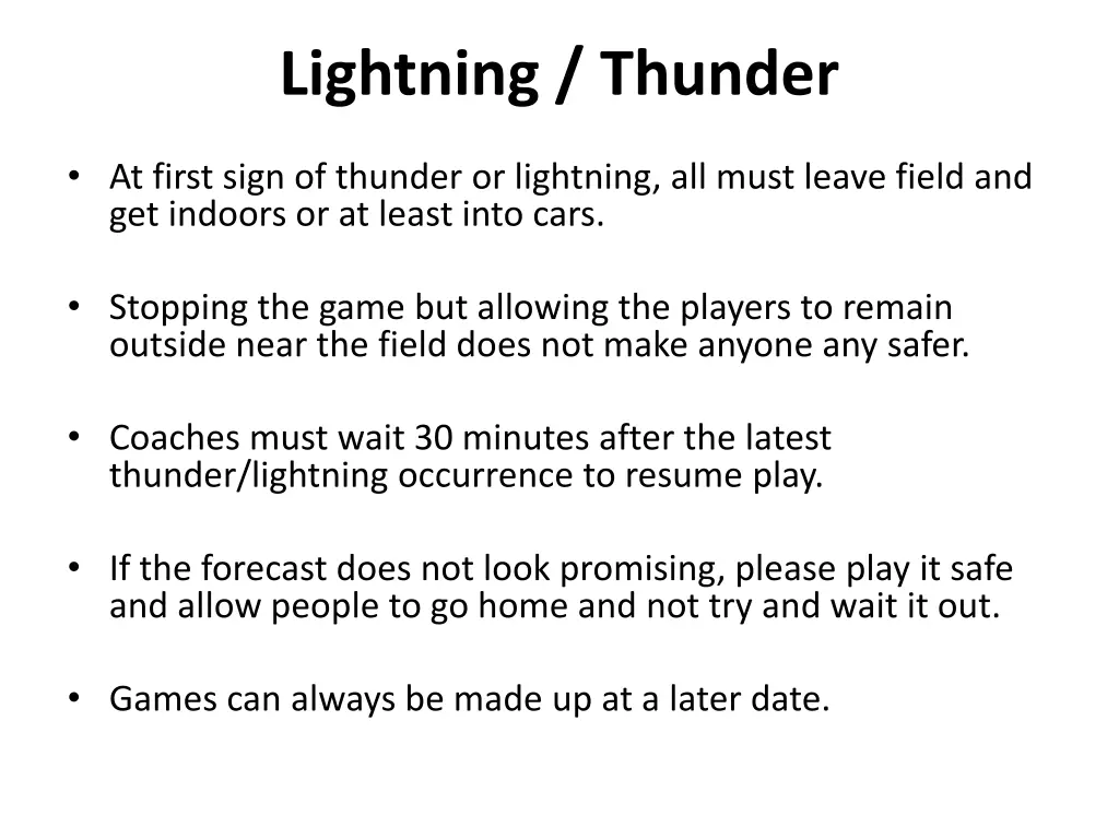 lightning thunder